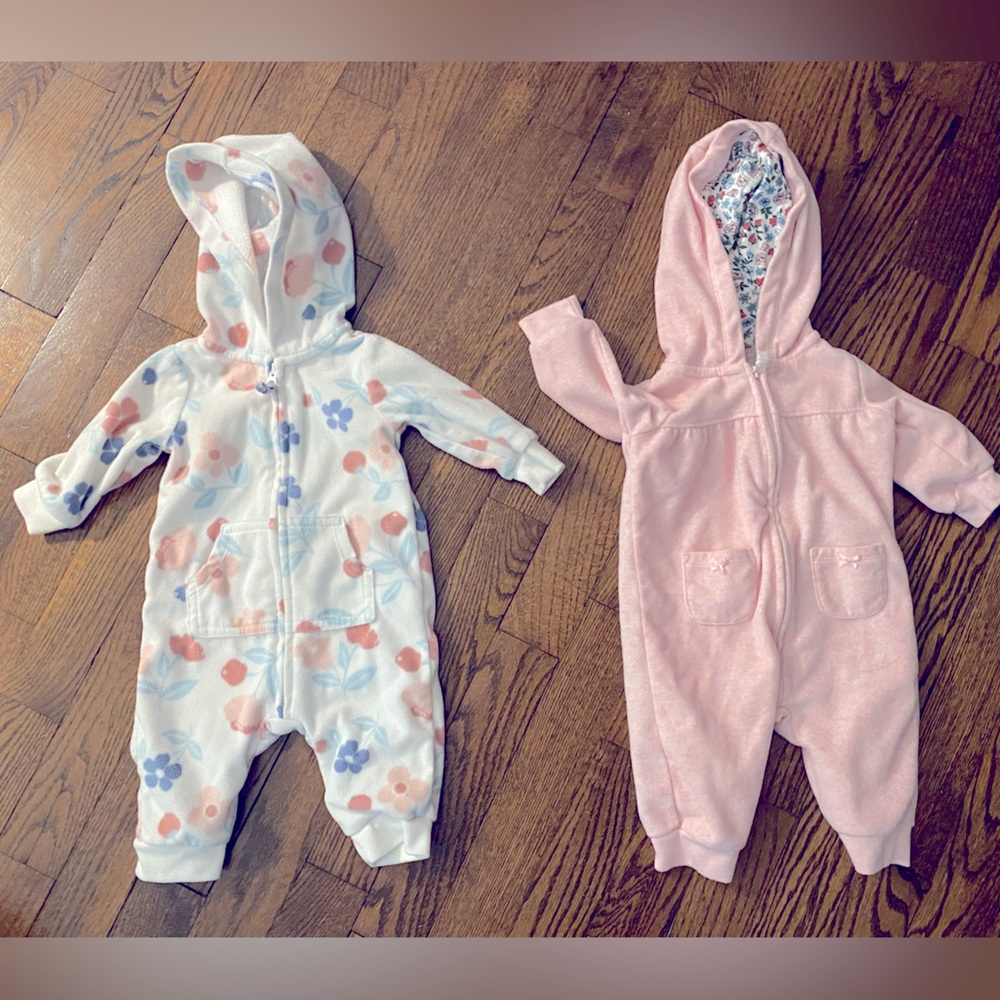 Coordinating fleece jumpsuit